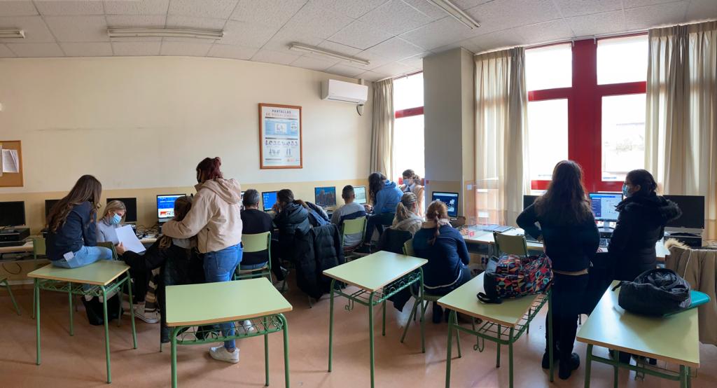 Equipo preparando ARCADECA 2022